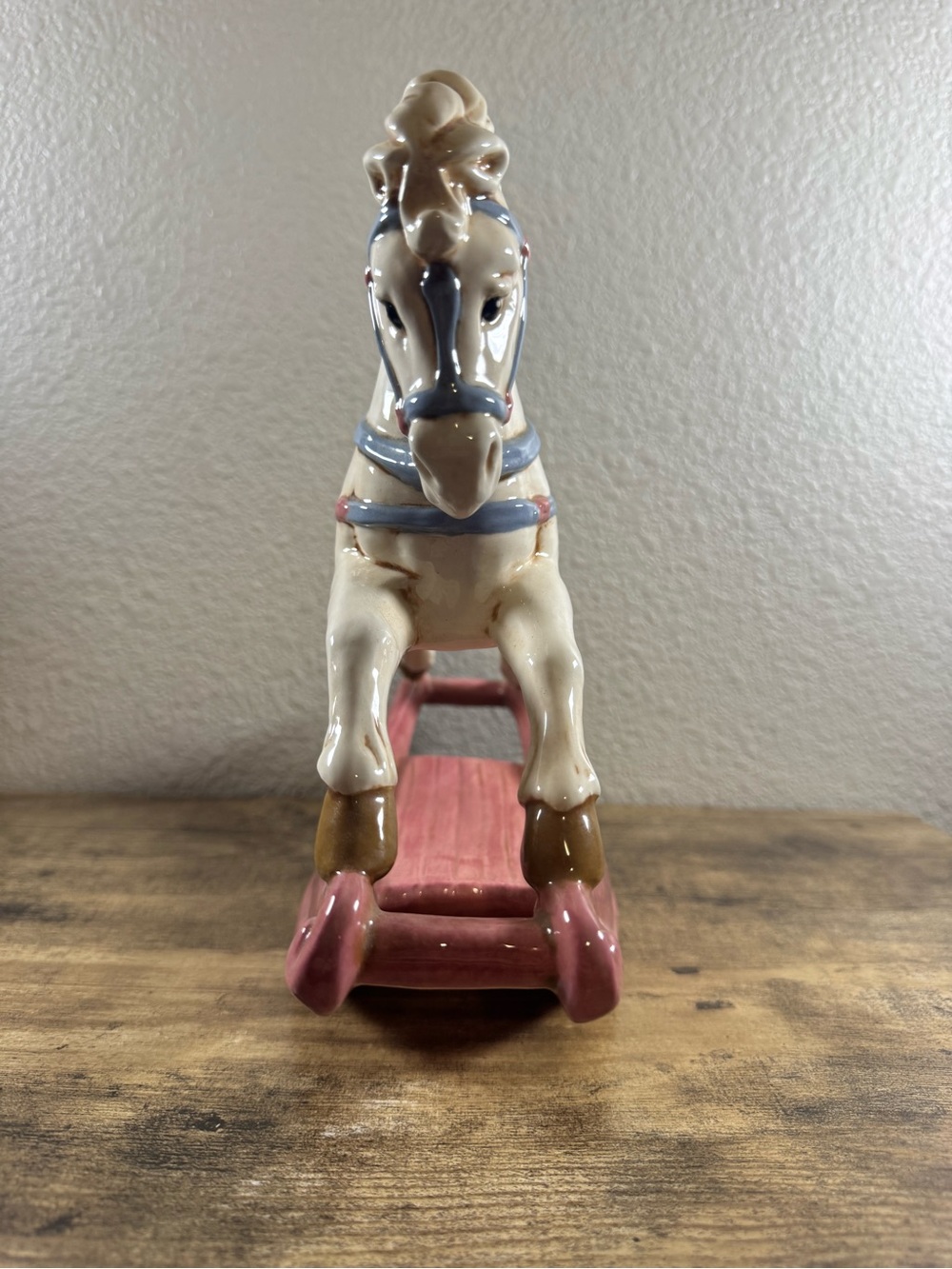 Ceramic Rocking Horse Figurine - Picture 4 of 10